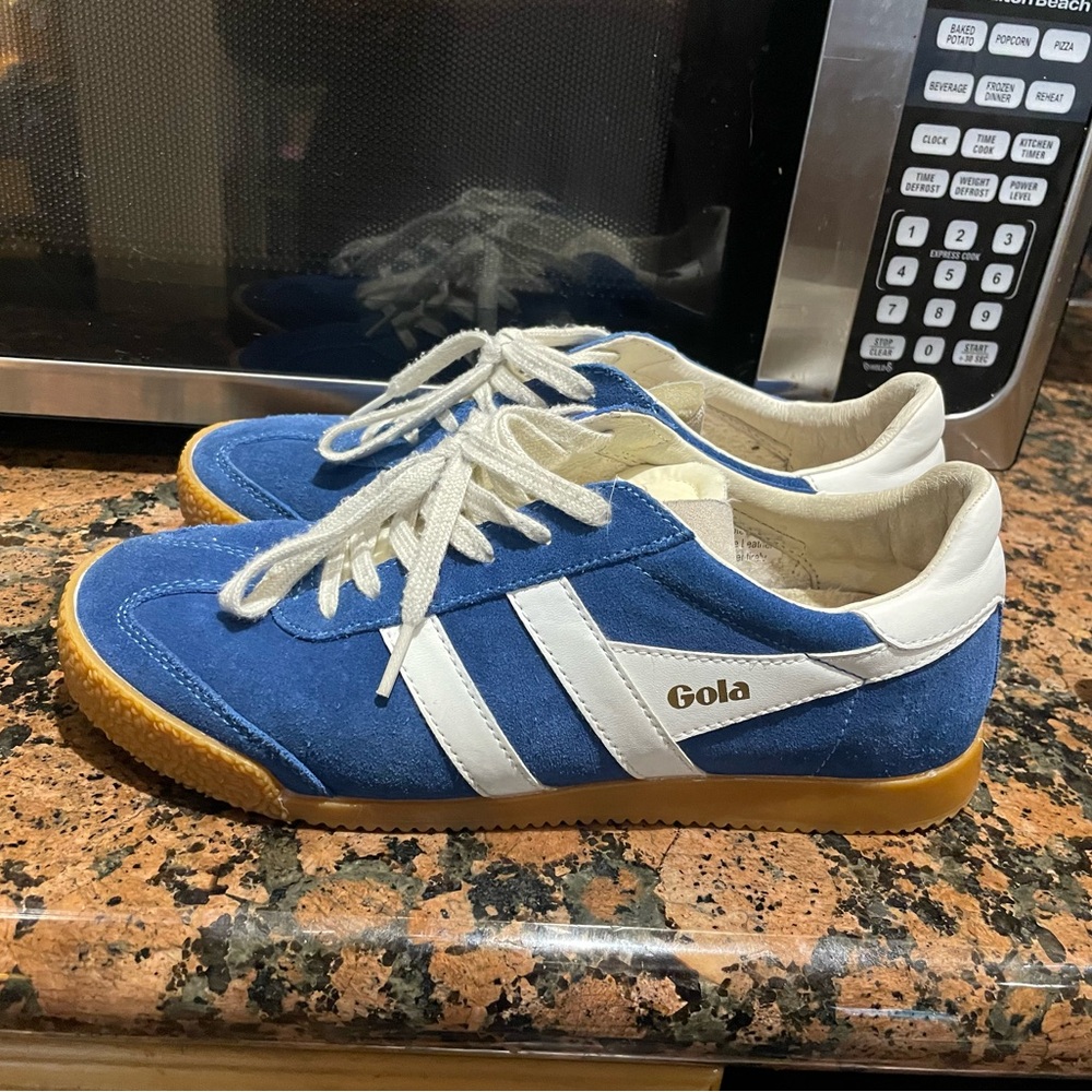 Gola Women's Classic Blue and White Sneakers